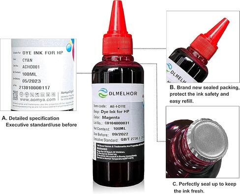 مجموعة حبر إعادة الملء لـ HP 61 60 62 63 950 902 564 920 901 940 خراطيش طابعات الحبر خراطيش حبر قابلة لإعادة التعبئة in Kuwait