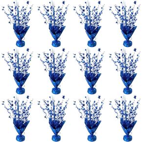 12 PCS رقائق معدنية رذاذ رذاذ مركزية الحزب الجدول دخن Brust Glitter Table Topper Decor in Saudi Arabia