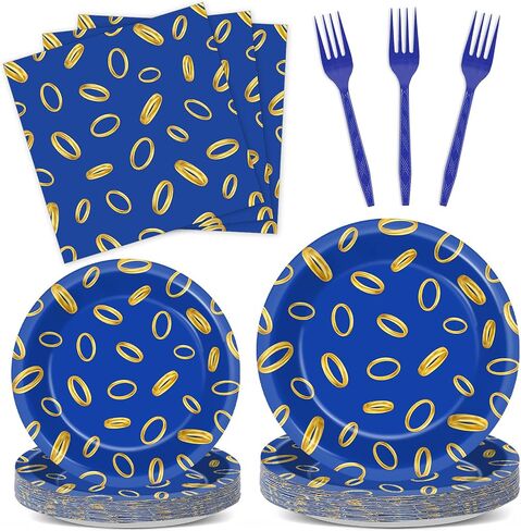 96Pcs Yellow Cartoon Party Supplies Summer Ocean Birthday Paper Plates and Napkins Under the Sea Disposable Tableware Dinnerware Set Sea Animal Theme Party Decorations for Summer Birthday Baby Shower in Saudi Arabia