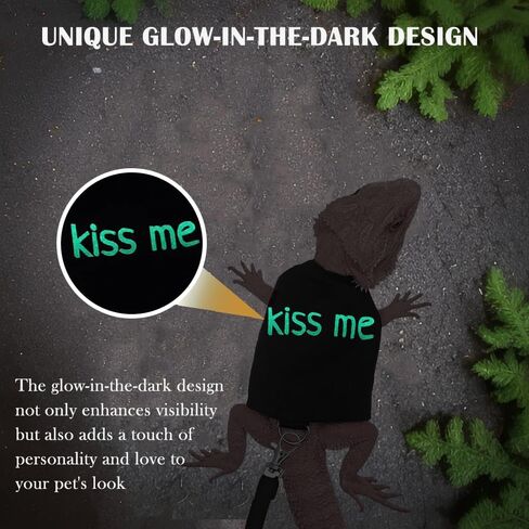 مقود التنين الملتحي وتسخير ، زواحف سحلية قابلة للتعديل تسخير الملابس بمقود 4.76 قدم ، وحيوانات أليفة صغيرة ومقود على السحالي القشور الهامستر على المشي في الهواء الطلق in Kuwait