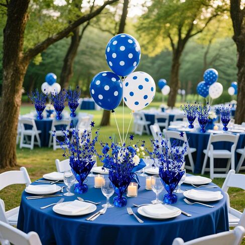12 PCS رقائق معدنية رذاذ رذاذ مركزية الحزب الجدول دخن Brust Glitter Table Topper Decor in Saudi Arabia