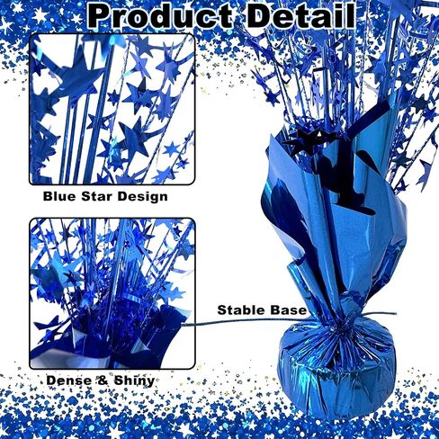 12 PCS رقائق معدنية رذاذ رذاذ مركزية الحزب الجدول دخن Brust Glitter Table Topper Decor in Saudi Arabia