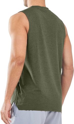 NORTHYARD Men's Workout Tank Tops Quick Dry Running Shirts Sleeveless Muscle Shirts Athletic Training Sports in Saudi Arabia