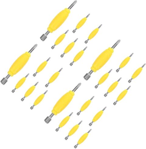 Angoily Fingerboard Tool Mini Screwdriver Double End Screwdriver for Finger Skateboard Repair Supplies Precision Maintenance Tool with Carrying Case 12 pack in Saudi Arabia