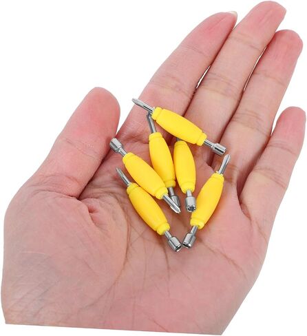 Angoily Fingerboard Tool Mini Screwdriver Double End Screwdriver for Finger Skateboard Repair Supplies Precision Maintenance Tool with Carrying Case 12 pack in Saudi Arabia