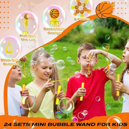 24 Pcs Baseball Bubble Wands Baseball Party Favors Birthday Bubble Wand Bulk Baseball Themed Party Decorations for Outdoor Summer Classroom Party Supplies Kids Goodie Bags Filler in Saudi Arabia