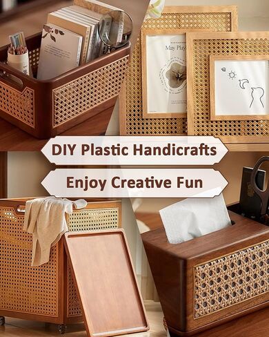 APMOE 16" W Natural Cane Webbing - 60" L Hexagon Rattan Roll Material Fabric Sheets for DIY - Woven Open Mesh Caning for Furniture Chairs Basket Cabinet Repair Supplies in Kuwait