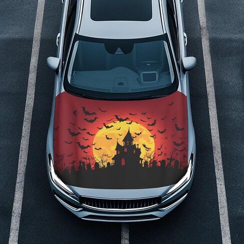 Car Hood Cover American Flag Design Car Hood Protector Waterproof Universal Automotive Exterior Accessories 4th of July Patriotic Decorations for Most Vehicles Sedans Trucks SUVs Pickup in Kuwait