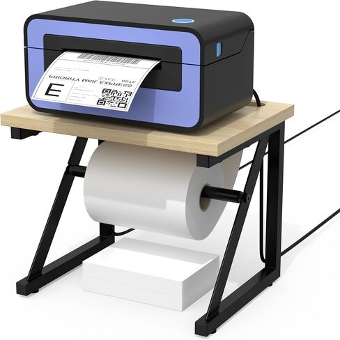 Invech Label Holder for Rolls and Fan-Fold Labels, Shipping Label Roll Holder for Thermal Printer, Desktop Label Printer Accessory for Home, Office, Small Business in Kuwait