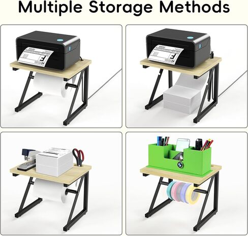 Invech Label Holder for Rolls and Fan-Fold Labels, Shipping Label Roll Holder for Thermal Printer, Desktop Label Printer Accessory for Home, Office, Small Business in Kuwait