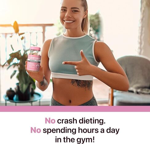 Flat Tummy Weight Loss Accelerator – Clinically Proven Fat Burner & Appetite Suppressant for Women, Post GLP-1 Supplement – Achieve a Slimmer Waist & HIPS – 60 Capsules in Kuwait