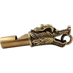 Real Sic Steel Emergency Whistle Keychain - Loud Portable Safety for Survival, Hiking, Festival, Camping, Pet Training