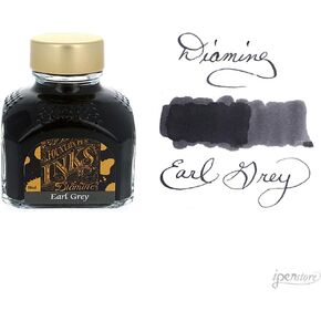 Diamine 80 ml Bottle Fountain Pen Ink, Earl Grey