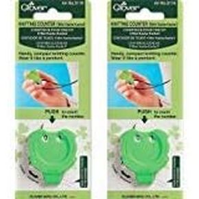 Clover Knitting Stitch Counter Mini Kacha-Kacha (2 Pack)