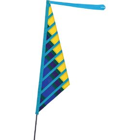 أعلام الدراجة الورقية من Premier Kites SoundWinds Sail Recumbent