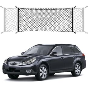 شبكة حمولة الجذع متوافقة مع Subaru Outback New 2024 2023 2022 2021 2020 2019 2018 2017 2016 2015-2000 نمط مغلف Premier Car Rear Nylon Mesh الباب الخلفي شبكية in Kuwait