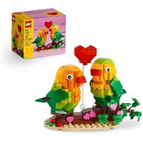 LEGO Valentine Lovebirds Building Toy Set, Makes a Great Gift for Valentine's Day or Any Occasion to Show Someone You Care, Ideal for Ages 8 and Up, 40522