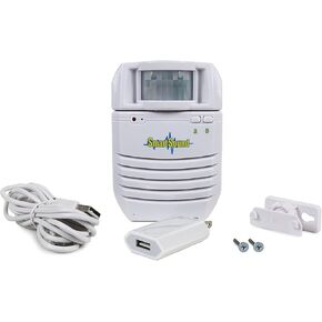 SmartSound Motion Activated Sound Player, Recordable – Independent Living, Point of Sale Advertising, Door Greeter, Entry Alert - White