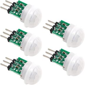 5Pcs AM312 Mini Pir Motion Sensor Module HC-SR312 IR Human Sensor for Arduino