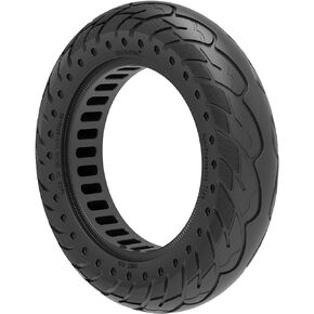 1 Pcs Solid Tires 10x2.125 Solid Hole Shock Absorber Non-Pneumatic Electric Scooter Wheels Replacement Tire for Xiaomi M365 and Gotrax G4/Gmax Ultra Front or Rear Honeycomb Tires