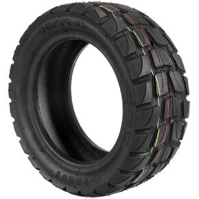 90/55-6 10 x 3.0 10-inch Wider & Thicker Off-road Rubber Explosion-proof Tubeless Tire Replace for 80/65-6 Tyre Electric Kick Scooter Wheel Parts