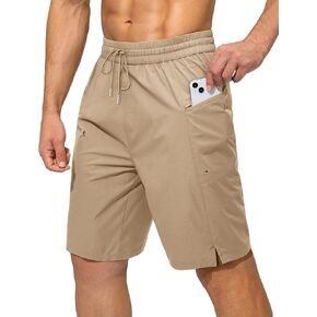 AI'MAGE Men's Quick Dry Swim Trunks with Zipper Pockets Beach Shorts Bathing Suits for Men - Mesh Liner