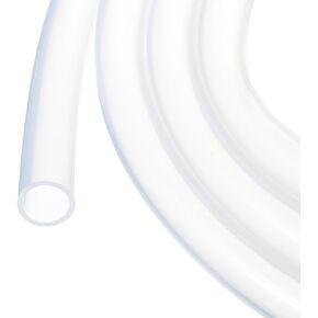 26ft 1/2 "ID x 5/8" OD أنابيب سيليكون واضحة 12.7 مم × 16 مم أنابيب بلاستيكية صناعية خراطيم سيليكون نقية لمضخة سيفون استنزاف الري تخمير