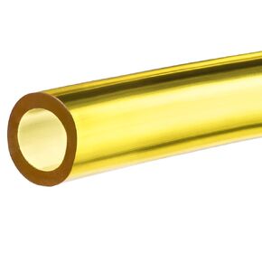USA Sealing ZUSA-HT-1818 Clear Soft PVC Tubing for Fuels and Lubricants- 1/2" ID, 5/8" OD, 5' Length