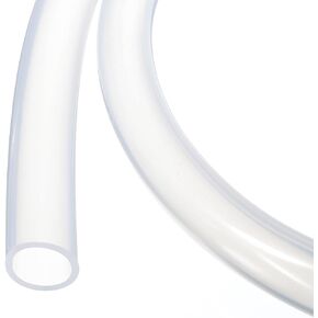 3.3ft 1-1/2" ID x 1-3/4" OD Silicone Tubing Clear Industrial Plastic Tubing Pure Silicone Hoses for Pump Siphoning Draining Irrigation Brewing