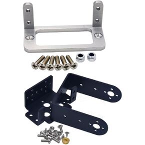 2 قطعة RC سيرفو جبل قوس الألومنيوم سيرفو صينية حامل مقعد ل معيار سيرفو Futaba S3003 RC قارب in Kuwait