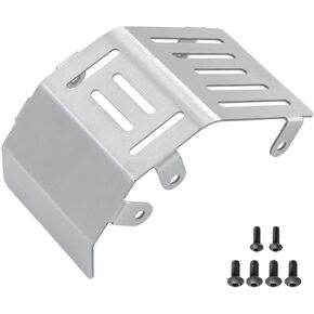 Upgrades Stainless Steel Skid Plate Servo Protector for LOSI 1/4 Promoto-MX Motorcycle RTR LOS06000 LOS06002