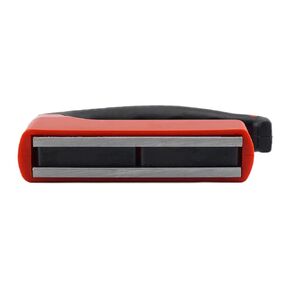 Master Magnetics Strong Magnet with Ergonomic Handle - 100 lb Pull Force, Red, 07501