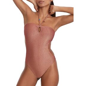 Wolford Womens High Shine Metallic - Disco One PieceBodysuit