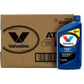 Valvoline Type F (ATF) Automatic Transmission Fluid 1 QT, Case of 6
