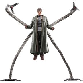 Marvel Legends Series Doc Ock, Spider-Man: No Way Home Collectible, Deluxe 6-Inch Action Figure, 4 Accessories, Ages 4 and Up