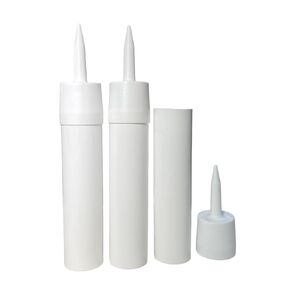 Reusable Empty Caulk Tube - REFILLABLE CAULKING Cartridge 10 oz. - 3 Pack - Made in USA