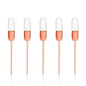 ULAB Scientific Transfer Pipette, Essential Oils Pipettes Vol.15ml, 155mm Long, LDPE Material,100pcs/bag, UTP1011