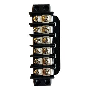 ICI Dinkle Marine Bus Bar 12 Gang Nickel Plated Brass 10 to 18 AWG Gauge 35A 600V