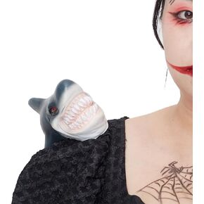 Halloween Party Funny Shoulder Sitter Puppet for Cosplay Dressing Up (Ghost Shoulder Sitter)
