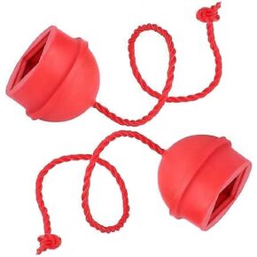 Set of 2 Rubber Pool Table Chalk Rope Holders