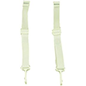 Replacement Parts for Fisher-Price Cradle 'n Swing - FHW45 ~ Fits Many Models ~ Includes 2 White Replacement Shoulder Straps