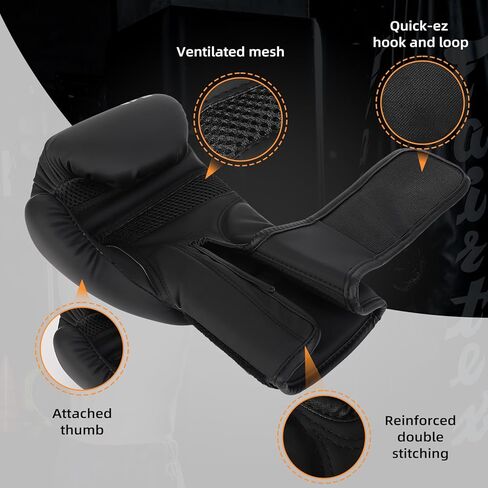 قفازات الملاكمة للرجال والنساء، قفازات تدريب الملاكمة الاحترافية، قفازات تدريب ثقيلة للبالغين للملاكمة، جودة ممتازة وممتصة للصدمات لحماية السلامة in Kuwait