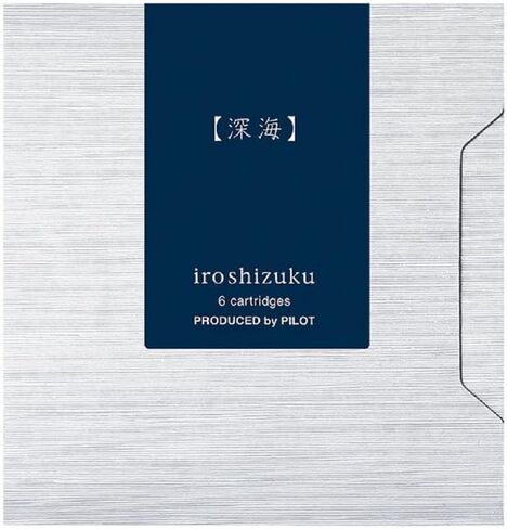 Pilot Iroshizuku Fountain Pen Ink Cartridges Shin-ryoku (Deep Green) 6 Pieces IRF-6S-SHR with Kanji Love Sticker in Saudi Arabia