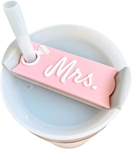 40 oz Stanley Topper Bride Wifey Mrs Name plate Name Tag (Bride) in Saudi Arabia