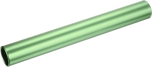 عصا مسار التتابع - أنبوب مجوف من سبائك الألومنيوم الناعم، يمكن وضعه على بناء الفريق/سباقات التتابع (1.5 بوصة × 11.8 بوصة، أخضر) in Kuwait