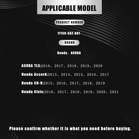 ترقية OEM 17130-5A2-A01 استبدال مجموعة صمام PCV لهوندا أكورد هوندا CR-V هوندا سيفيك أكورا ILX أكورا TLX (2013 2014 2015 2016 2017 2018 2019 2020 2021) ضمان لمدة عامين in Kuwait