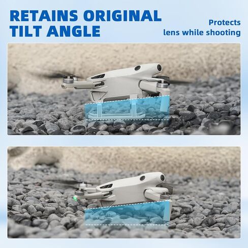 ملحقات معدات الهبوط Mini 4 Pro، مجموعة أدوات حماية حامل الساق القابلة للطي لطائرة DJI Mini 4 Pro RC بدون طيار - سهلة التخزين، لا حاجة للتفكيك in Kuwait