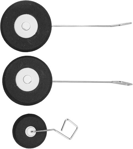 Rc Landing Gear, Rc Airplane Spare Parts Black Replacement Part With Wheel For Rc Airplane in Saudi Arabia