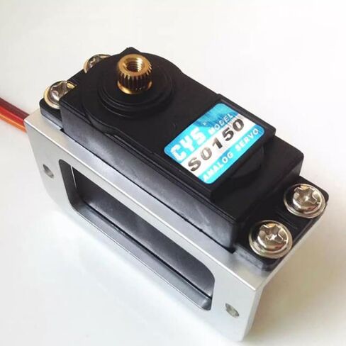 2 قطعة RC سيرفو جبل قوس الألومنيوم سيرفو صينية حامل مقعد ل معيار سيرفو Futaba S3003 RC قارب in Kuwait