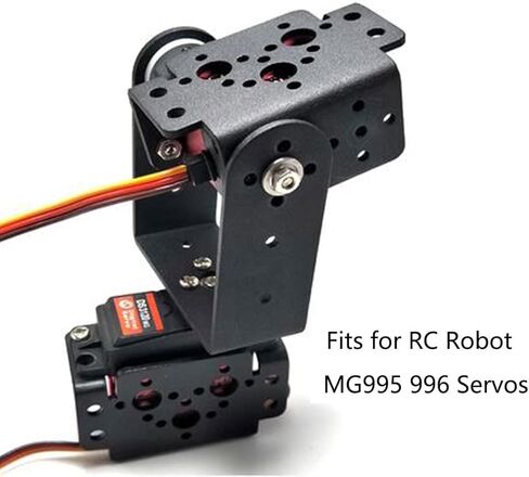 2 قطعة RC سيرفو جبل قوس الألومنيوم سيرفو صينية حامل مقعد ل معيار سيرفو Futaba S3003 RC قارب in Kuwait